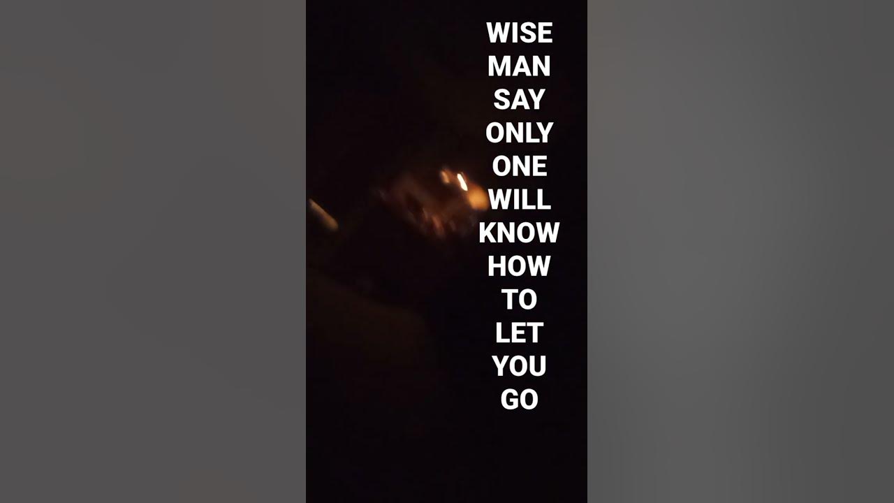 Ub40 wise men say only one knows how to let you go youtube