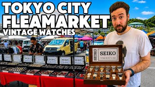 This Japanese Flea Market is a GOLDMINE for Vintage Watches