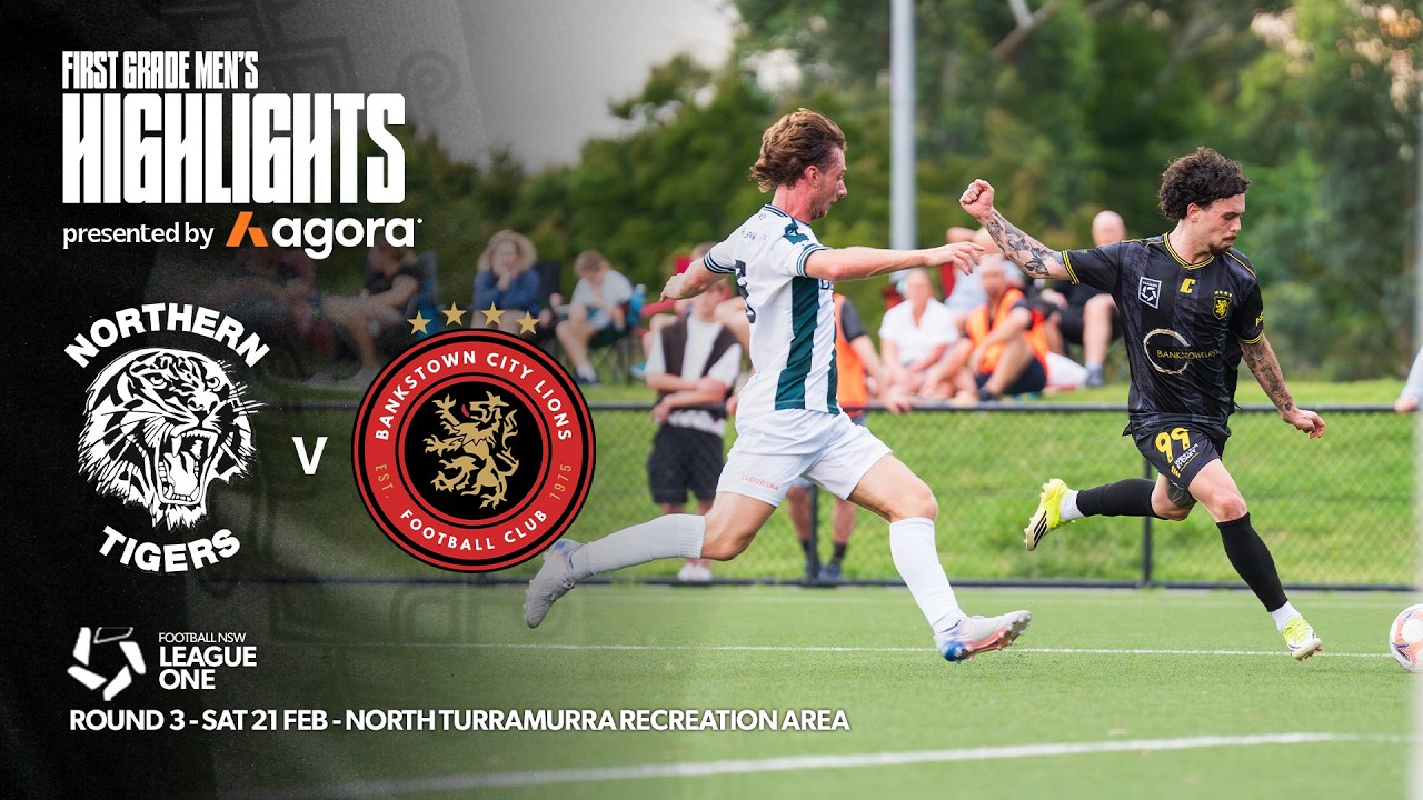Agora Marketplace Highlights: Northern Tigers v Bankstown City Lions - League One Men's Round 3 2026
