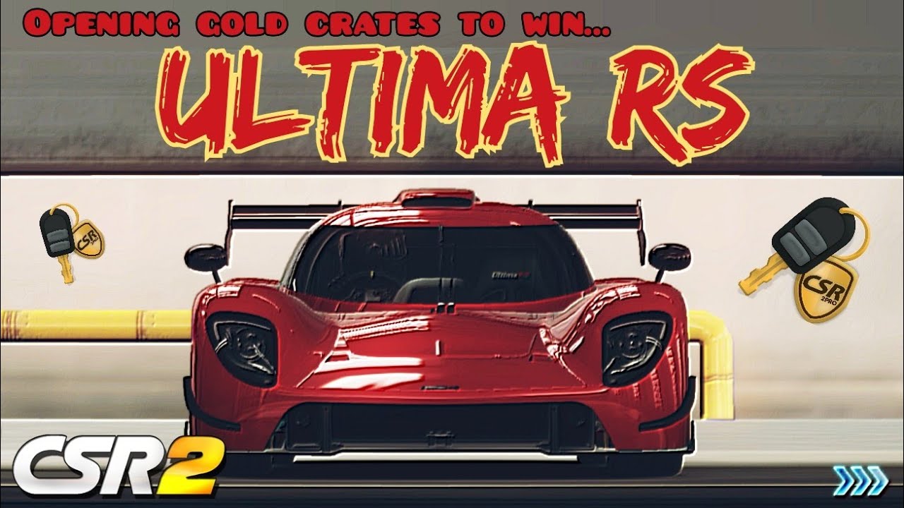 | CSR2 | Open gold crates to win the Ultima RS - ×20 drop rate