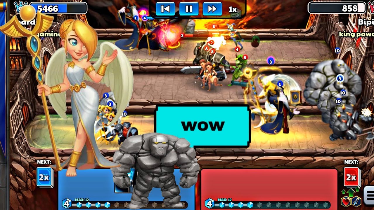 Castle crush common card+epic card +legendary card best army (storm mod )