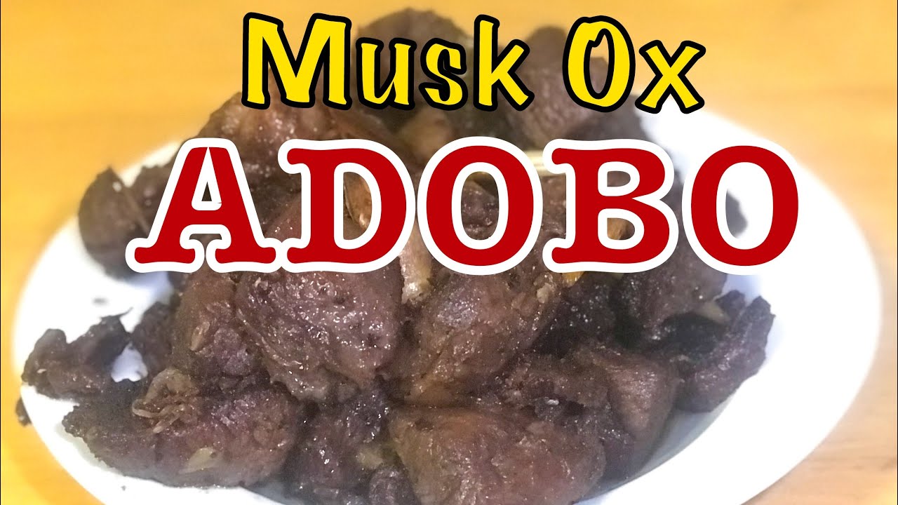 Spicy Musk Ox ADOBO. 