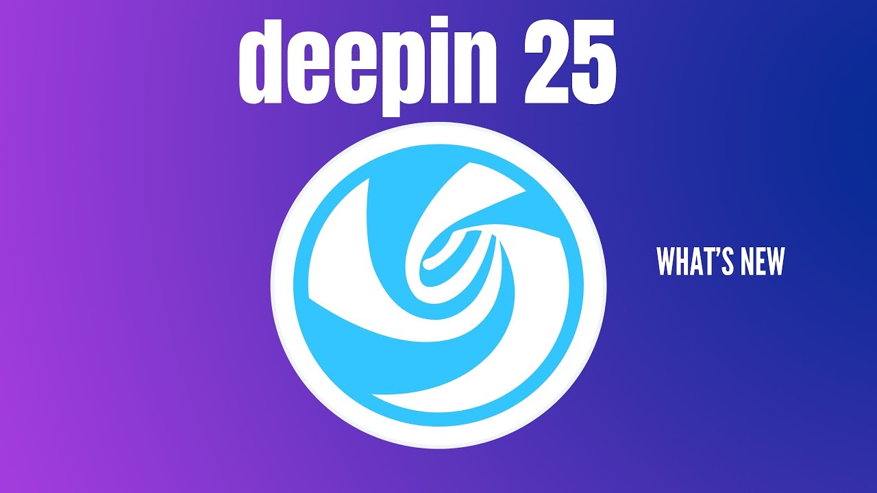 Deepin 25 - The Most Beautiful and Advanced Linux Distro of 2025! - YouTube