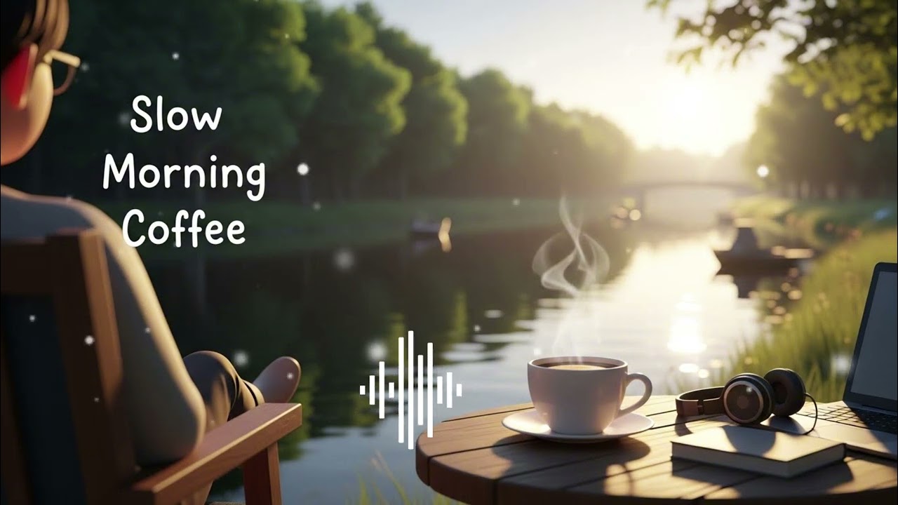Slow Morning Coffee ☕ | Peaceful Riverside Chill