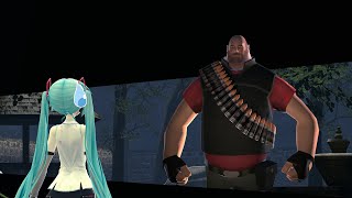 Hatsune Miku Meets Heavy (and he steals from her)