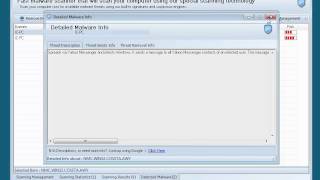 A quick look at EMCO Malware Destroyer screenshot 2