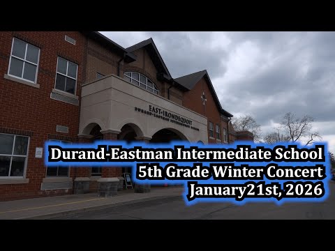 Durand-Eastman Intermediate School 5th Grade Winter Concert