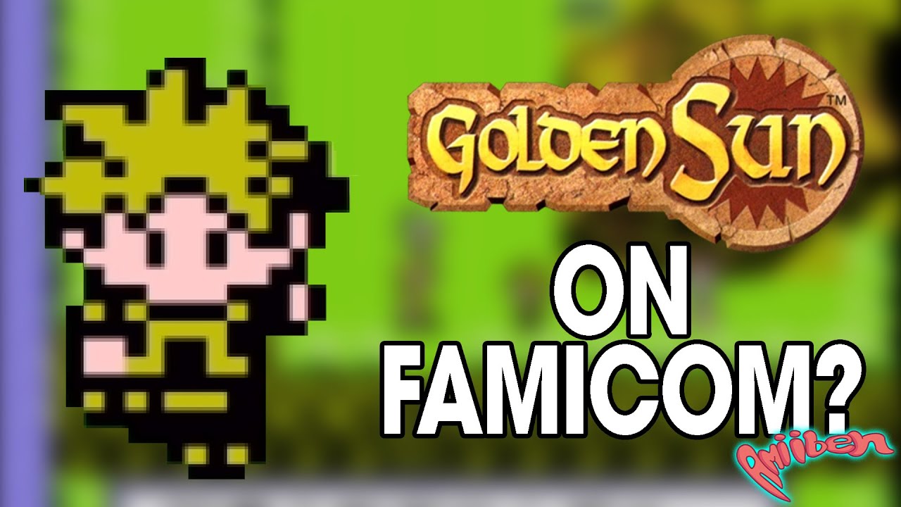 GOLDEN SUN on FAMICOM?: 8-bit Demake | Import Shorts - Amiiben ft