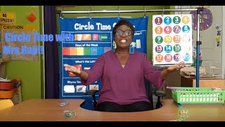 Circle Time at home with Mrs. Raji week 3 day 11 number 2