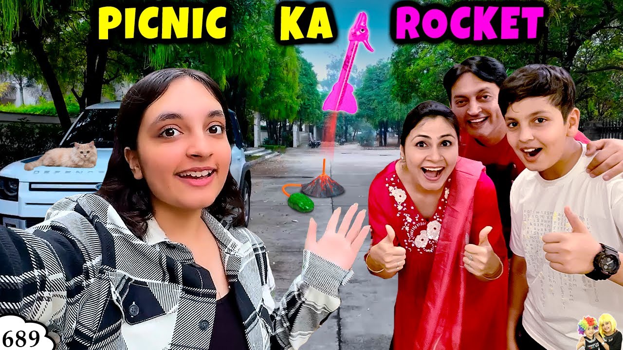 PICNIC KA ROCKET | Family Vlog | Aayu and Pihu Show