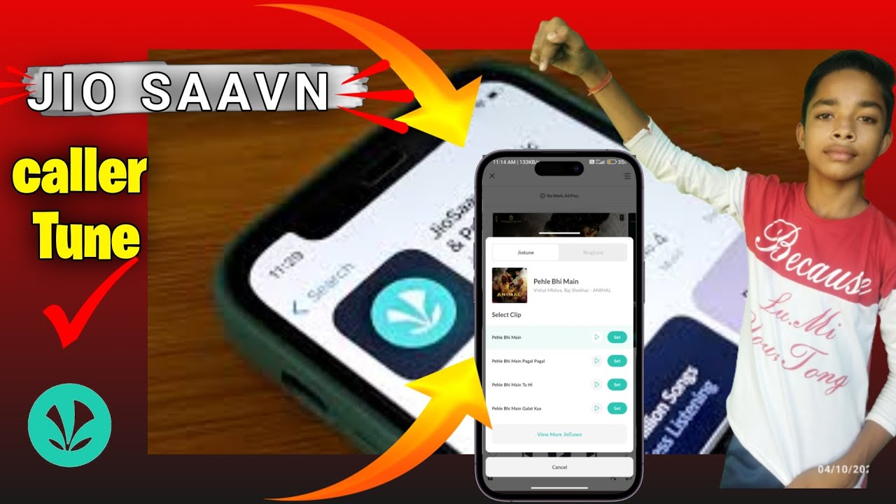 Jio saavn se caller kaise set kare || jio tune kaise set kare || caller tune || jiosaavn free app 😊