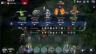 [AUTO CHESS] Đội hình 4 troll + 4 phá giáp + 1 Light Knight và 1 Tsunami. Xin lỗi anh gánh không nổi