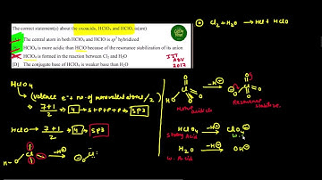 JEE ADVANCED 2017 SOLUTION - The correct statement about the oxoacids, HClO4 and HClO