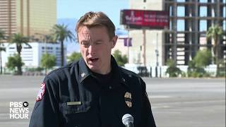WATCH: Las Vegas officials discuss recovery of possessions from shooting site