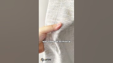 RÈM VẢI 2 LỚP HẤP SÓNG TẠO NẾP KHỬ KHUẨN, KHỬ MÙI | RÈM CỬA SIFINI #remcuasifini