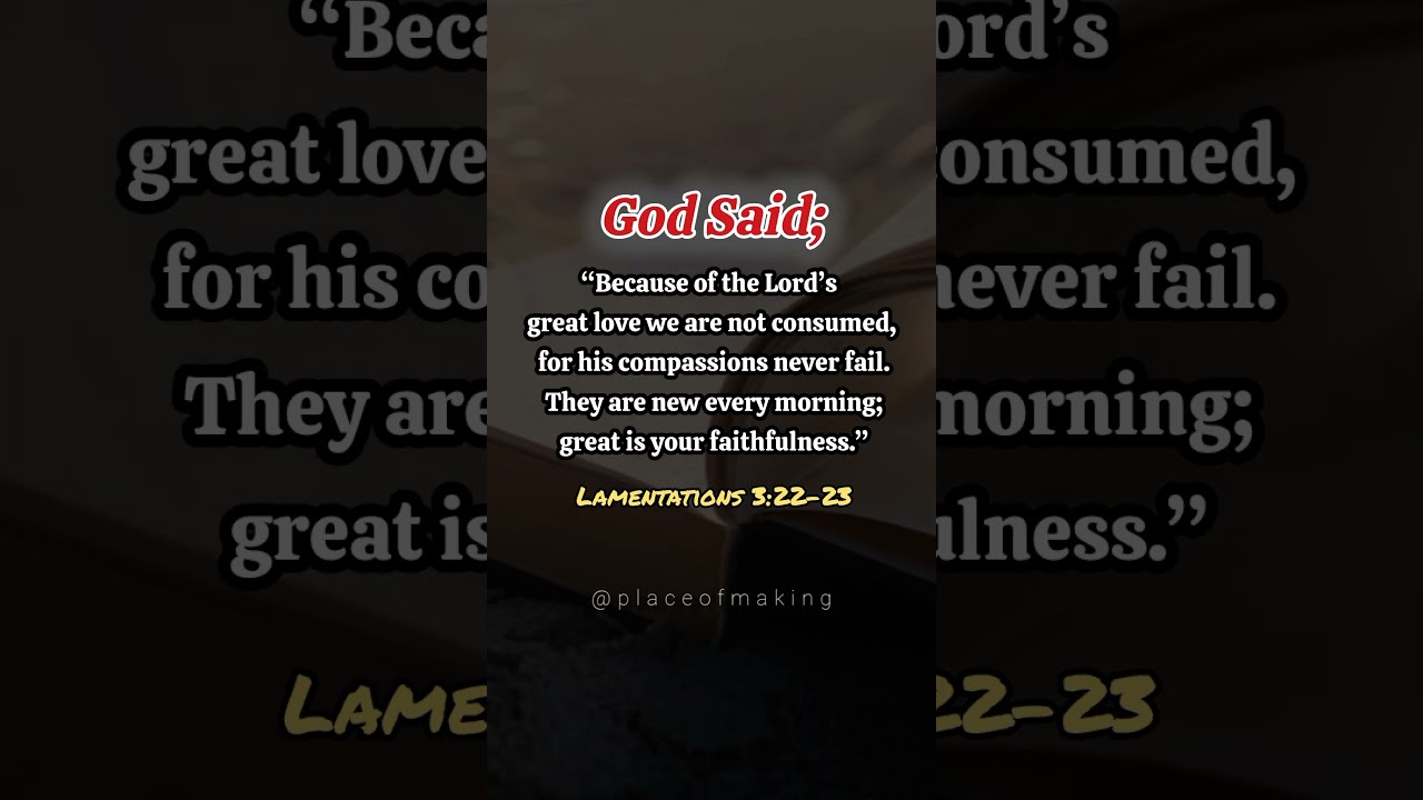 God's Message 📖 To You 🛐 