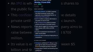 Razorpay Confidentially Files for Initial Public Offering, Targeting Up to $700 Million Raise | J...