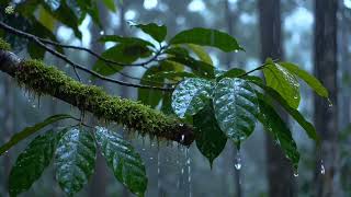 Deep Forest Rain Sounds for Sleeping Instantly 🌧️ Pure Nature Ambience, No Noise, No Music for Slee