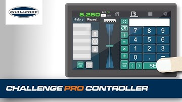 How to operate the NEW Challenge Machinery PRO controller for paper cutters?