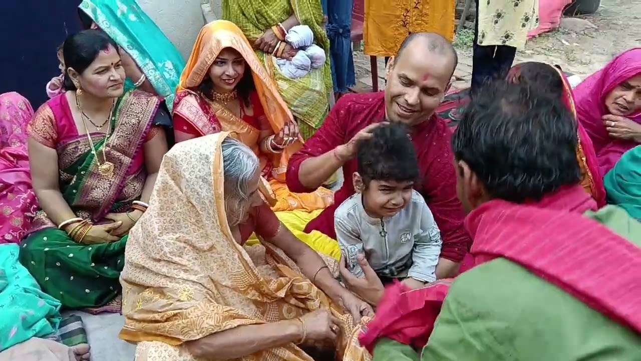 Aarav mundan video #mundan 