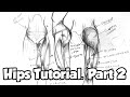How to Draw the Hips. Part 2 - Muscles - Human Figure Tutorial