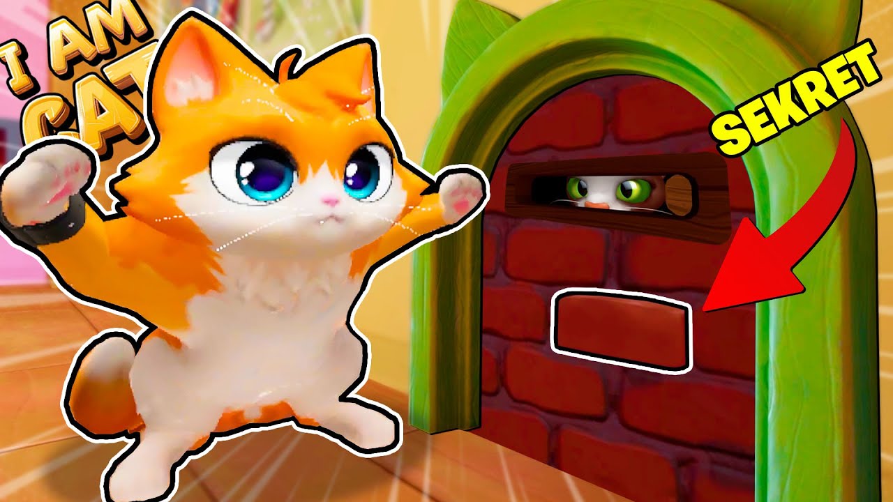 ODKRYŁEM SEKRETNE POMIESZCZENIA w I AM CAT!