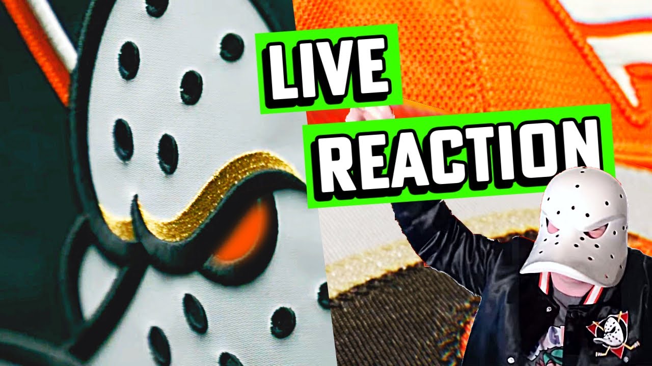 Ducks fan reaction to the NEW Anaheim Mighty Ducks Jerseys!