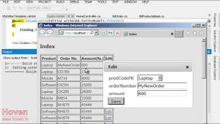 ASP.NET MVC Action Returning JSON | MVC Video Tutorials