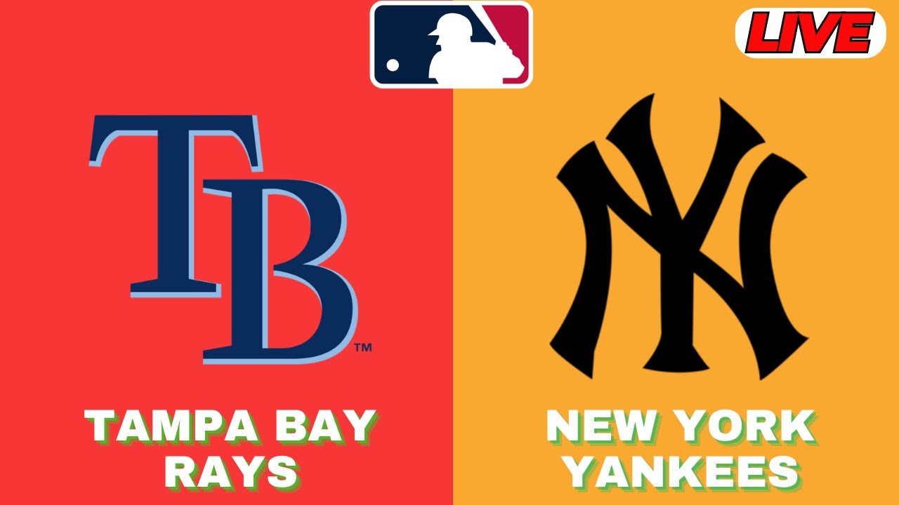 New York Yankees Vs Tampa Bay Rays | MLB 2025 | MLB Live Baseball Score | Aug 21 2025
