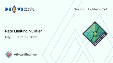 Rate Limiting Nullifier by AtHeartEngineer | Devcon Bogotá