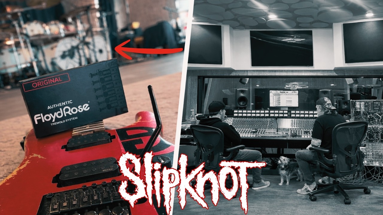 SLIPKNOT RETORNA AO ESTÚDIO ONDE TUDO COMEÇOU PARA O ELOY CASAGRANDE - SLIPKNOT 2026