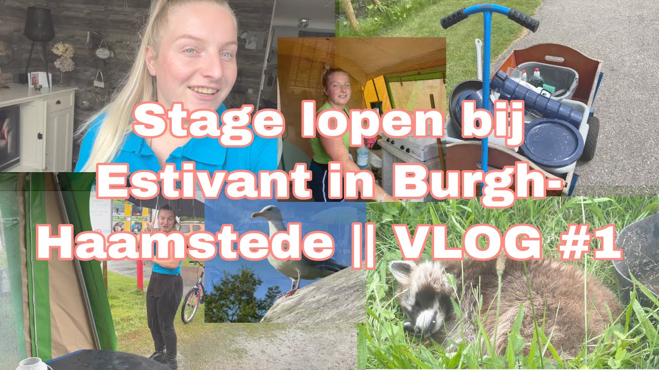 Stage lopen bij Estivant in Burgh-Haamstede || VLOG #1