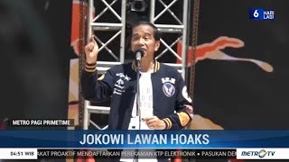 Jokowi 4 Tahun Diterpa Hoaks: Mulai Hari Ini akan Saya Lawan