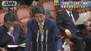 参院予算委の集中審議　北朝鮮や不正統計めぐり論戦(19/03/18)