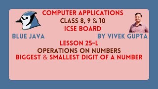 Biggest and smallest digits of a number.