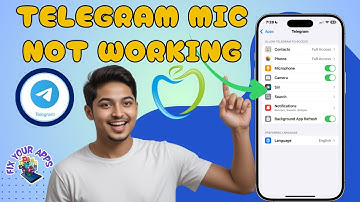 How To Fix the Microphone Not Working on Telegram | iPhone Guide (2025)