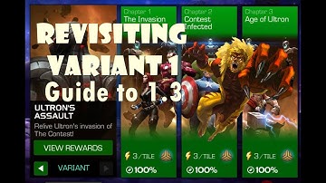 Completion Guide to Variant 1, Quest 1.3 - Marvel Contest of Champions