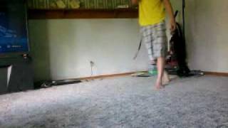 Flare into elbow track/ one handed elbow tracks