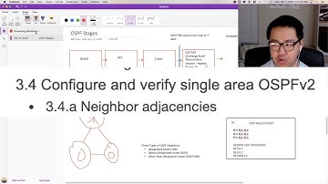 CCNA 200-301 - Overview of OSPF Neighbor Adjacency States