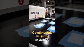 OP-900L Continuous Fusing Machine in Action | Stable Fusing, Smoother Production | #OSHIMATech