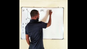 De hypotenusa van een rechthoekige driehoek vinden met behulp van de cosinusverhouding