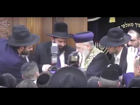 מוסדות כאייל תערוג, חנוכה תשעח - מרן הראשל"צ שליט"א בדבריו על מורנו הרה״ג אייל עמרמי שליט״א