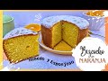 Bizcocho - Torta de Naranja Esponjosa y Humeda - Es perfecta SOLA o para tortas altas.