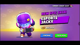 I Purchased BSC 2026 Esports Jacky Skin with Gems