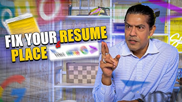 Fix Your Resume & Place Before Sending It! 🚀📄| Sidd Ahmed