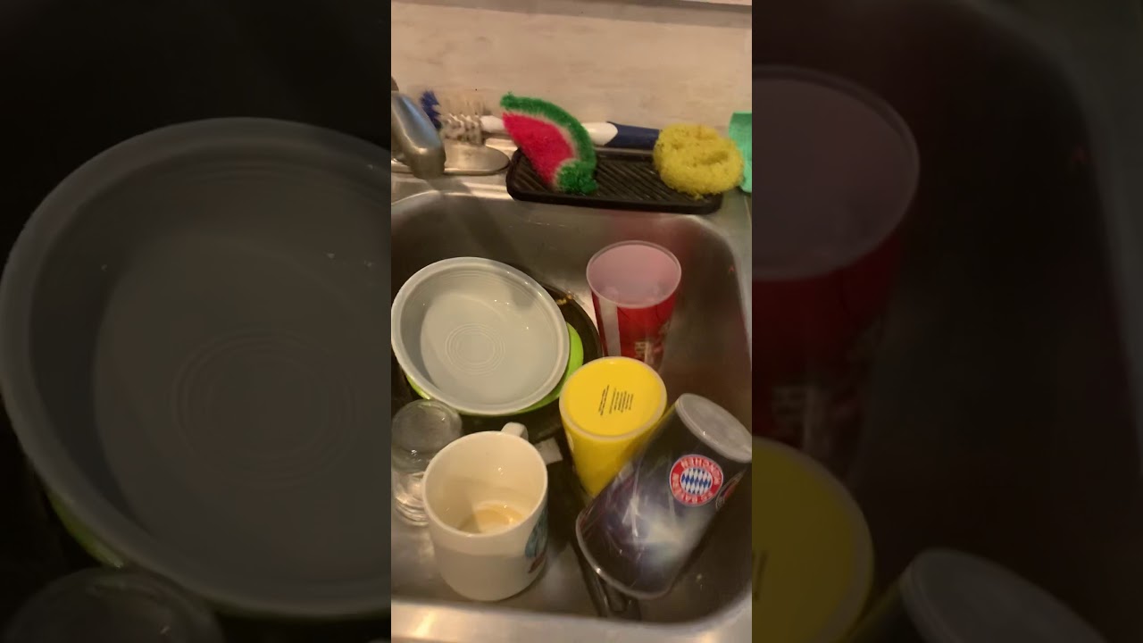 What should I do with dirty dishes YouTube