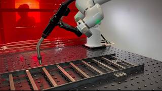 Welding Automation Demo | Steel Railing | 7-Axis Blaze Cobots