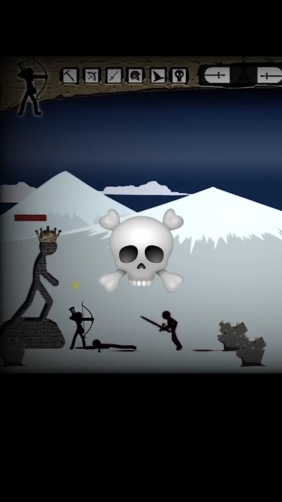 Sniper Archidon in The First Game of Stick War Series 💀 #stickwar