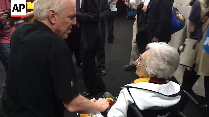 Sister Jean Meets Bill Walton At Final Four