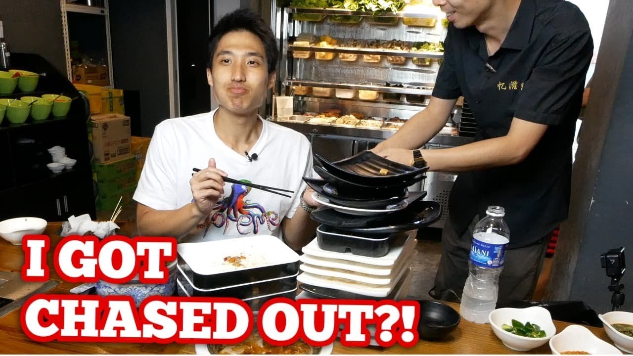 AYCE 5 in 1 Hot Pot BBQ BUFFET! I GOT CHASED OUT?! YouTube